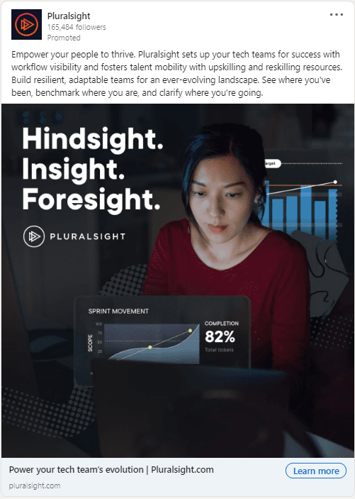 Pluralsight - LinkedIn Ad.png