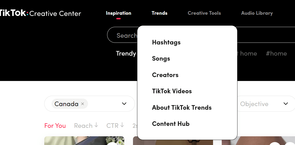 TikTok Creative Center - Trends.PNG