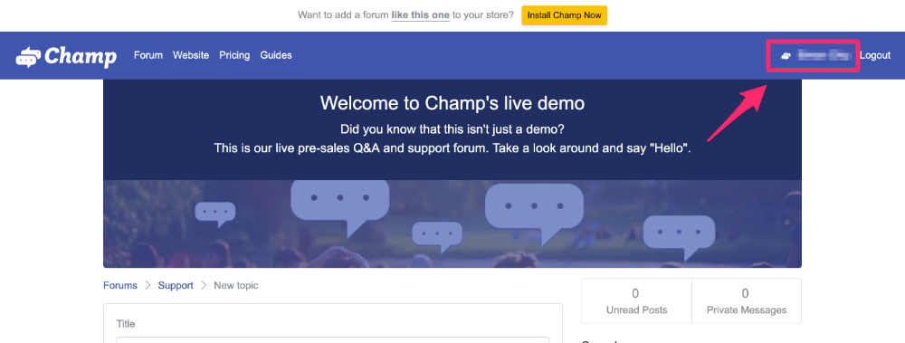 Champ_Demo___Support_-_Forum_App_for_Shopify.png