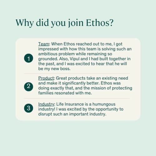 Join ethos