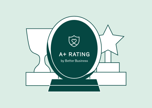 A+ rating icon