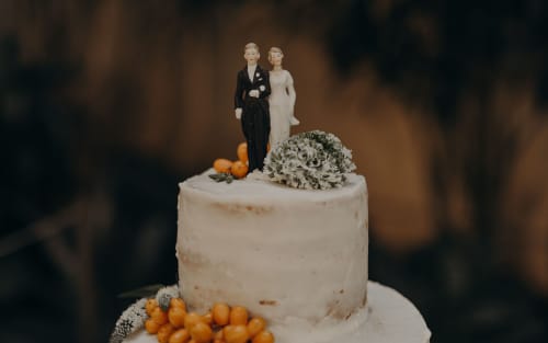 wedding topper