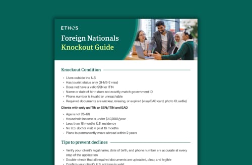 foreign nationals knockout guide