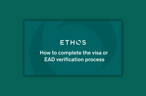 How-to video: Visa/EAD upload