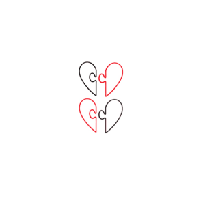 Image of Matching Heart Puzzle
