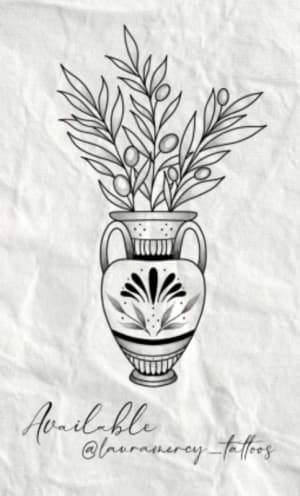 Image of Ornamental vase