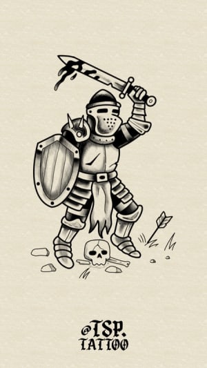 Image of Fighting Knight