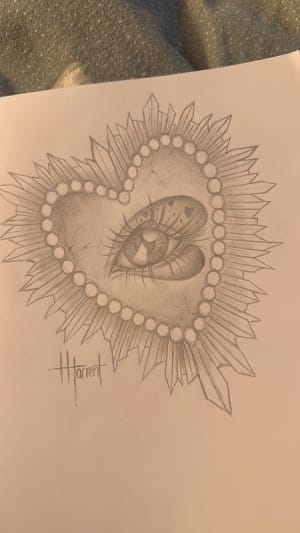 Image of Sacred heart eye