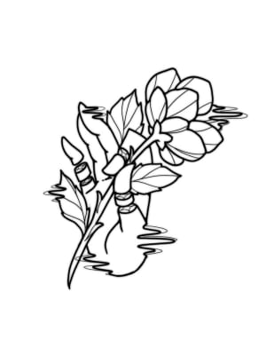 Image of glitch hand