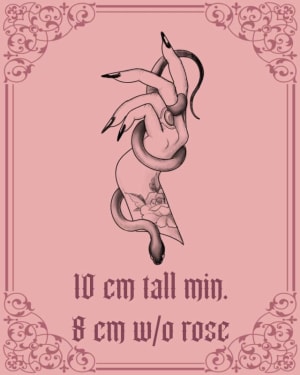 Image of Hand with Snake