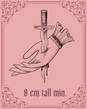 Image of Stabbed Hand