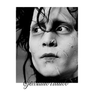 Image of Edward Scissorhands - palm size