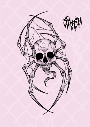 Image of Bone Spider (6 inch min)*