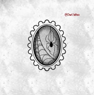 Image of Spider stamp (small)