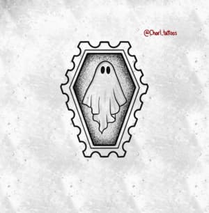 Image of Ghost stamp (small)