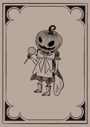 Image of Pumpkin girl 1