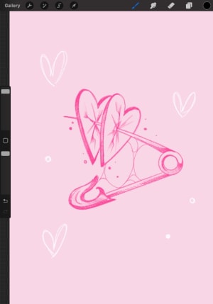 Image of Safety pin 💖