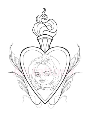 Image of Tiffany sacred heart 
