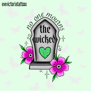 Image of no one mourns the wicked grave