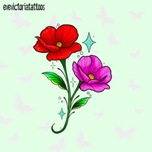 Image of poppies