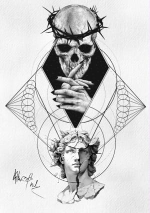 Image of Death looms 