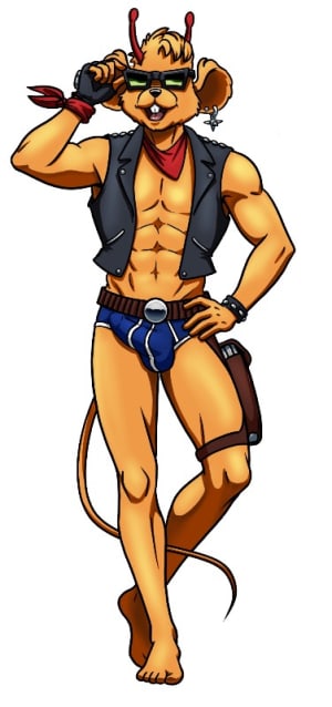 Image of Biker Mice From Mars (Vinnie)