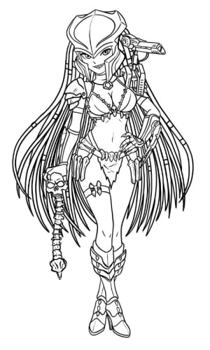 Image of Predator (full colour or stipple)