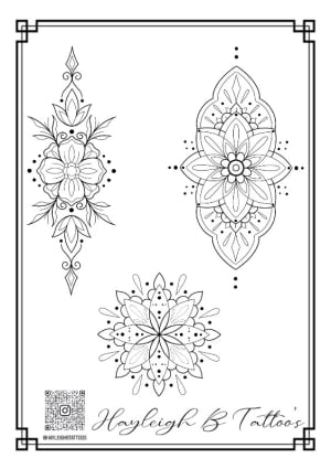 Image of Ornamental, blackwork