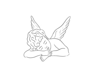 Image of Cherub 5x5cm