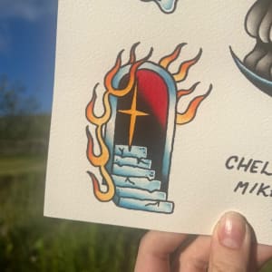 Image of Flaming arch