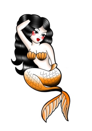 Image of Trad mermaid