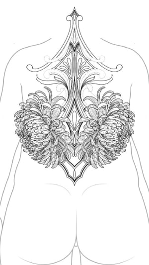 Image of Flornamental Back Piece