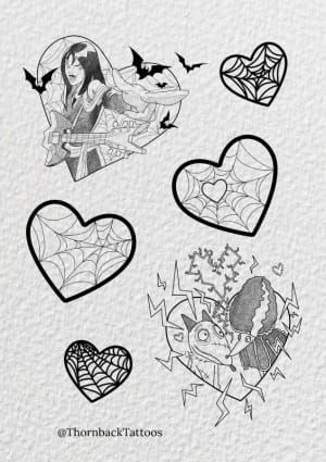 Image of All the hearts 💕   Small £70 medium £90 and large £150 