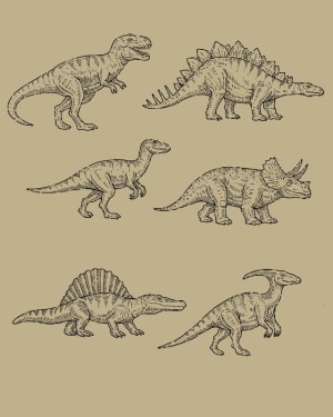 Image of Dinosaurs  - £150 to £180 