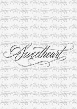 Image of Sweetheart script❤️‍🔥