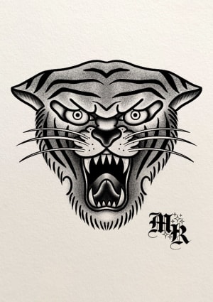 Image of Tiger head