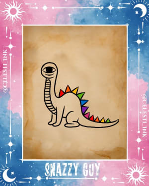 Image of Snazzy lil Pride Critter - 5CM