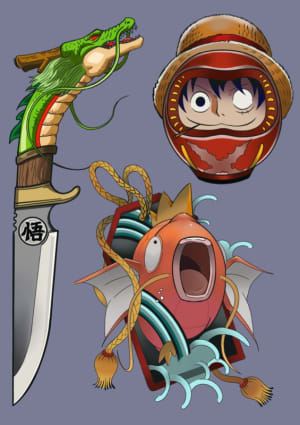 Image of Anime artefacts 