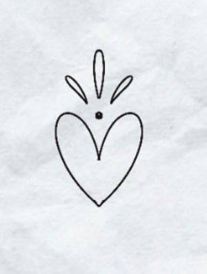 Image of Heart ornament 