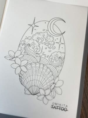 Image of Moon Over the Tides