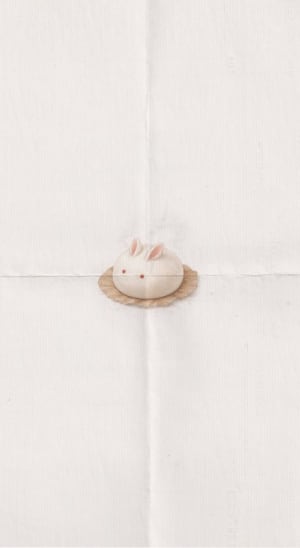 Image of rabbit bao 3*3cm