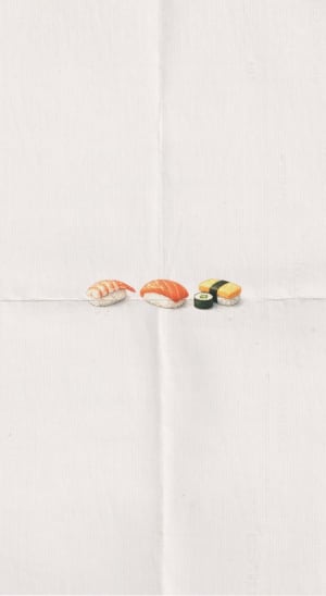 Image of sushi 3*3cm
