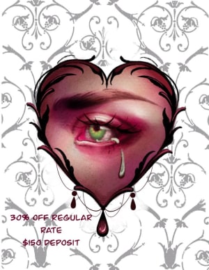 Image of Teardrop Heart
