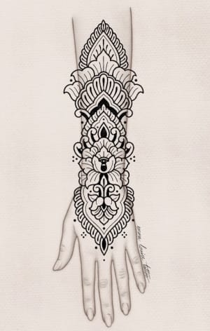 Image of Ornamental Forearm Piece