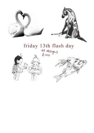 Image of friday 13th flash day