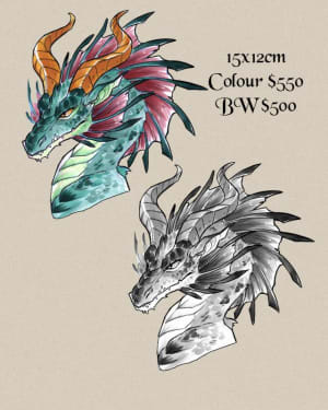 Image of Dragon head