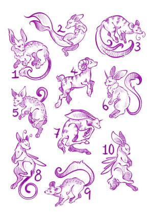 Image of Roll the dice creatures!