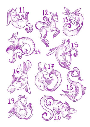 Image of Roll the dice creatures!