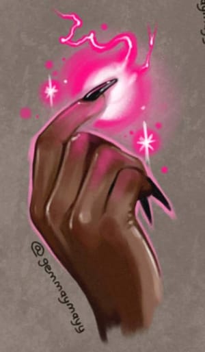 Image of Witch - pink