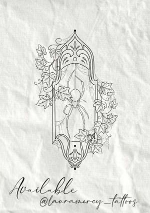 Image of Spider Bookmark- shade to be added 